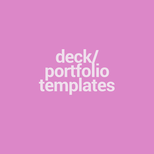 deck/portfolio templates (7278501232812)